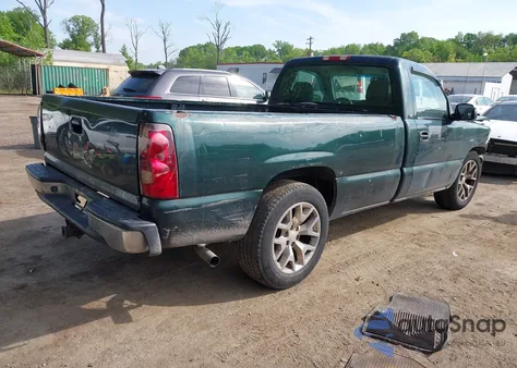 2003 Chevrolet Silverado 1500 Work Truck from USA, damaged, VIN 1GCEC14V23Z207935
